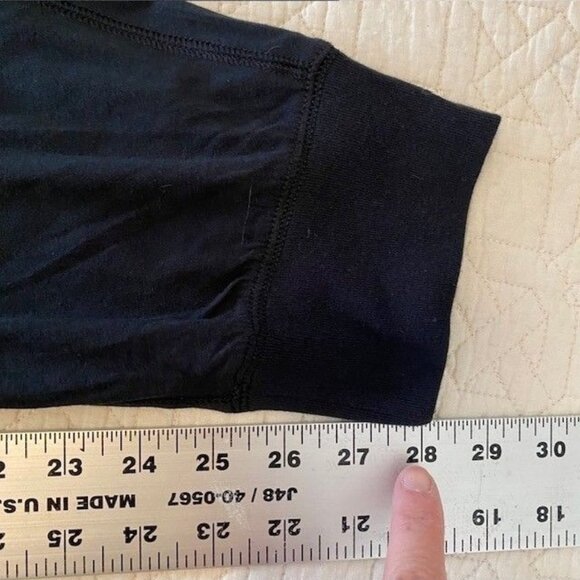 NWT Polo Ralph Lauren Mens Black Jogger Pant L Sleepwear Cotton Relaxed Fit - Picture 8 of 10